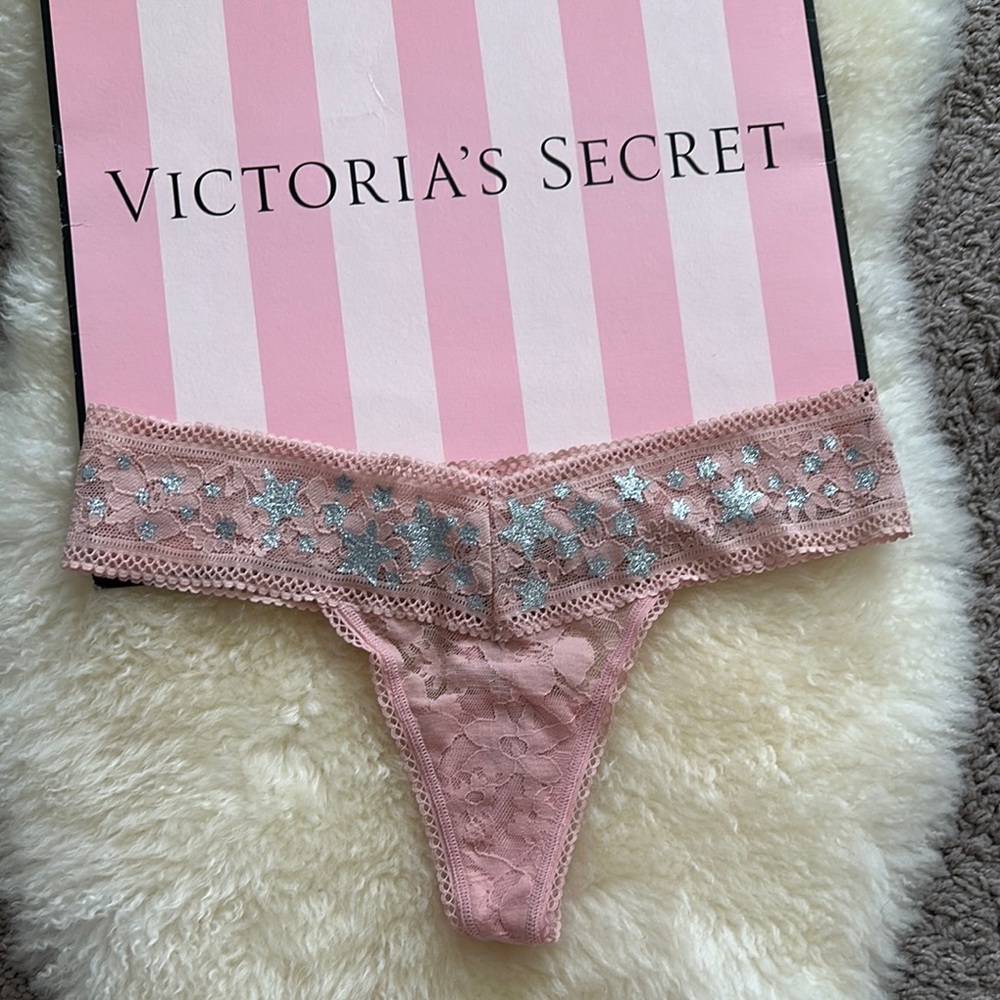 NWT Victoria's Secret Pink Lace Panties